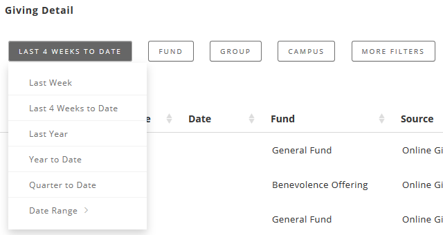 Dropdown-Filter